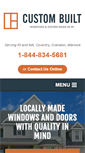 Mobile Screenshot of custombuiltri.com